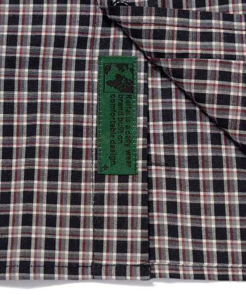 kaifai（カイファイ）の「フラットチェックシャツ（レッド）K26QB225（シャツ/ブラウス・レディース・その他・MEDIUM/LARGE）」の3枚目の写真