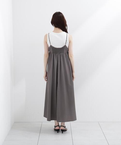 PROPORTION BODY DRESSING(プロポーションボディドレッシング)の「カットドッキングキャミワンピース / 1216240600(ワンピース・レディース・ブラック/ピンク/ダークグレー・MEDIUM/P/S/SMALL)」の19枚目の写真