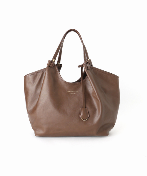 SLOBE IENA(スローブイエナ)の「《WEB限定/追加8》ANTONELLO MASI SLOBE別注 レザートートバッグ(トートバッグ・レディース・ブラック・FREE)」の10枚目の写真