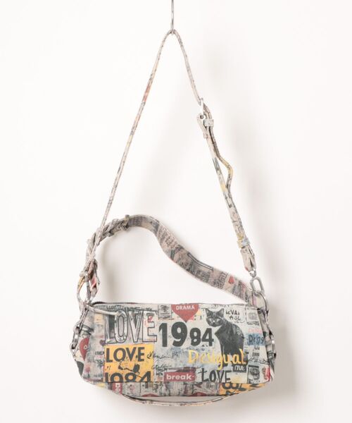 Desigual(デシグアル)の「graffiti collage shoulder bag /グラフィティコラージュショルダーバッグ(ショルダーバッグ・レディース・マルチ・FREE)」の5枚目の写真