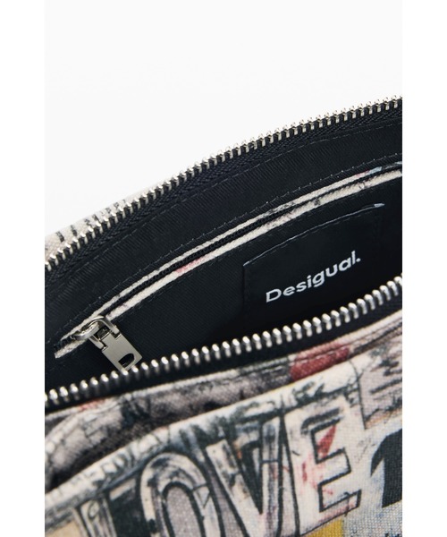 Desigual(デシグアル)の「graffiti collage shoulder bag /グラフィティコラージュショルダーバッグ(ショルダーバッグ・レディース・マルチ・FREE)」の4枚目の写真