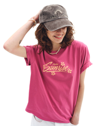 HS Sunrise Bloom Tee_Magenta Pink