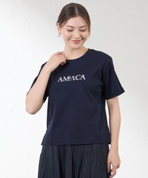 花文字Tシャツ