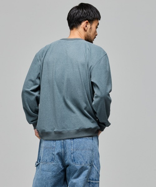KRIFF MAYER(クリフメイヤー)の「もちのび -TOUGH & WARM-刺繍ロンT(ラビット)(Tシャツ/カットソー・メンズ・ナチュラル/ブルー/カラフル/チャコール/グレー・X-LARGE/MEDIUM/LARGE)」の19枚目の写真