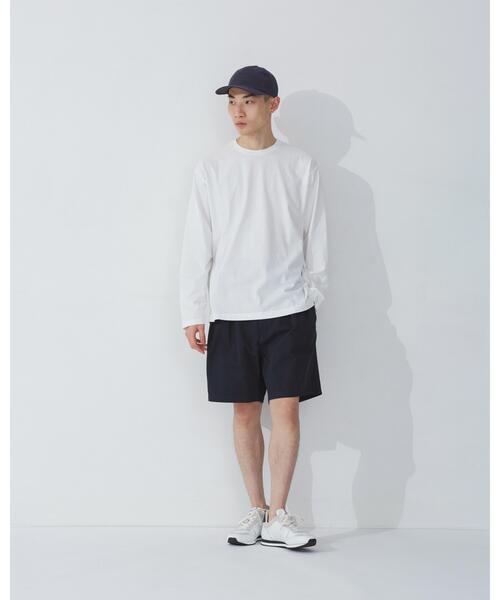 YLEVE(イレーヴ)の「Y / ORGANIC COTTON JERSEY L/S T(Tシャツ/カットソー・メンズ・ネイビー/ホワイト・1/4)」の21枚目の写真