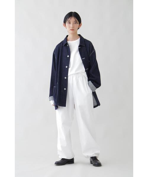 YLEVE(イレーヴ)の「Y / ORGANIC COTTON JERSEY L/S T(Tシャツ/カットソー・メンズ・ネイビー/ホワイト・1/4)」の13枚目の写真