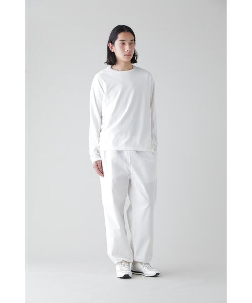 YLEVE(イレーヴ)の「Y / ORGANIC COTTON JERSEY L/S T(Tシャツ/カットソー・メンズ・ネイビー/ホワイト・1/4)」の10枚目の写真