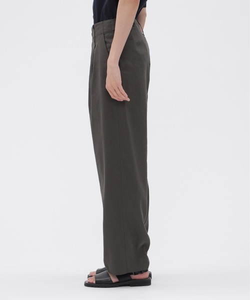 MARGARET HOWELL(マーガレットハウエル)の「LINEN WOOL SILK PLAINWEAVE(その他パンツ・メンズ・チャコール・SMALL/MEDIUM/LARGE)」の6枚目の写真