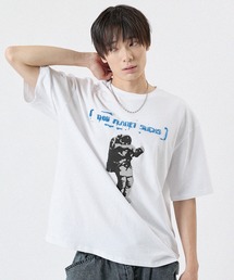 MSG（エムエスジー）の「スペースマンロゴプリントTシャツ（Tシャツ/カットソー）」