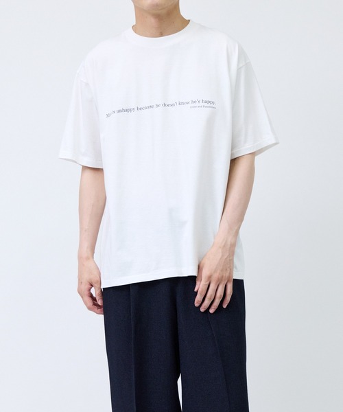 SCREEN STARS(スクリーンスターズ)の「【SCREEN STARS / スクリーンスターズ】フロントタイポグラフィTシャツ(Tシャツ/カットソー・メンズ・ホワイト/ブラック・L/LL/M)」の17枚目の写真