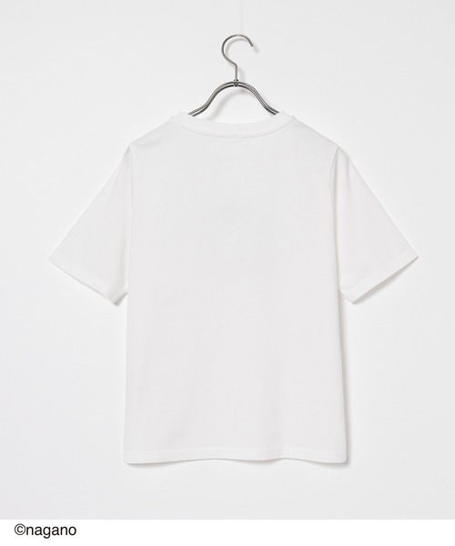 Honeys(ハニーズ)の「ちいかわ/Tシャツ(Tシャツ/カットソー・レディース・ミント/アイボリー/ブラック・S/M/LL/L)」の16枚目の写真