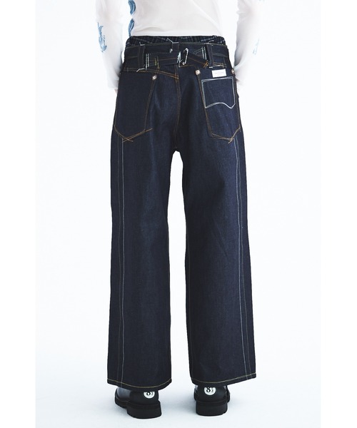 DAIRIKU(ダイリク)の「Freedom StitchRigid Denim Pants/デニム/DAIRIKU(デニムパンツ・メンズ・インディゴブルー・MEDIUM/SMALL)」の5枚目の写真