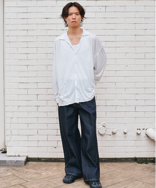 DAIRIKU(ダイリク)の「Freedom StitchRigid Denim Pants/デニム/DAIRIKU(デニムパンツ・メンズ・インディゴブルー・MEDIUM/SMALL)」の10枚目の写真