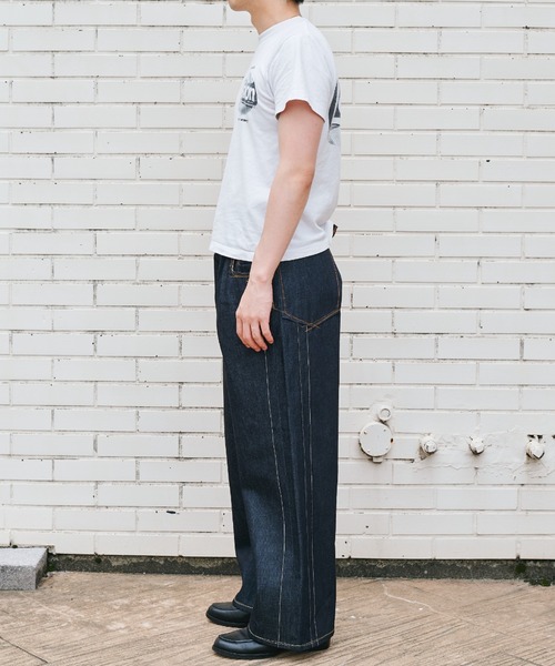 DAIRIKU(ダイリク)の「Freedom StitchRigid Denim Pants/デニム/DAIRIKU(デニムパンツ・メンズ・インディゴブルー・MEDIUM/SMALL)」の15枚目の写真