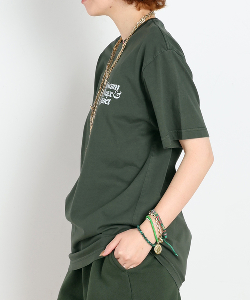 AP STUDIO（エーピーストゥディオ）の「【Museum of Peace & Quiet】MID CENTURY T-SH（Tシャツ/カットソー・レディース・ネイビー/グリーン・FREE）」の4枚目の写真