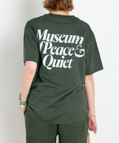 AP STUDIO（エーピーストゥディオ）の「【Museum of Peace & Quiet】MID CENTURY T-SH（Tシャツ/カットソー・レディース・ネイビー/グリーン・FREE）」の5枚目の写真