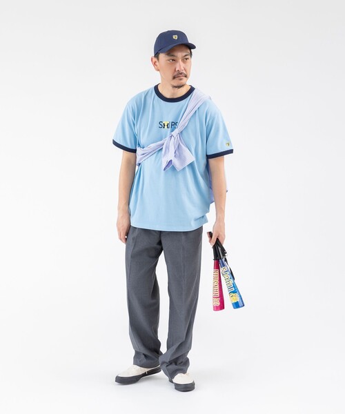 SHIPS(シップス)の「SHIPS: 阪神タイガース×SHIPS カラーロゴ リンガーTシャツ(Tシャツ/カットソー・メンズ・ライトブルー/ナチュラル/ブラウン・SMALL/MEDIUM/LARGE/X-LARGE)」の16枚目の写真