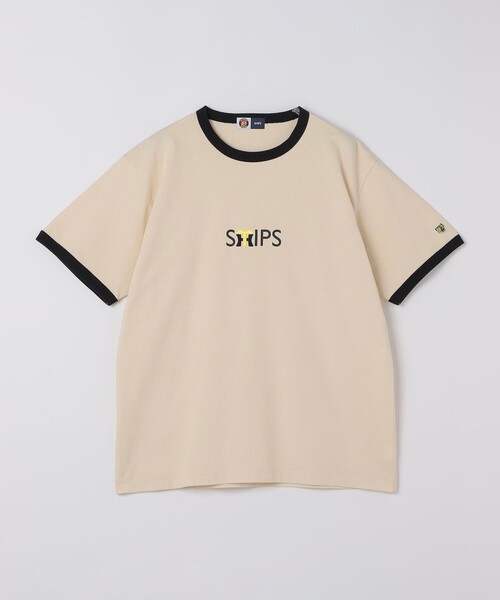 SHIPS(シップス)の「SHIPS: 阪神タイガース×SHIPS カラーロゴ リンガーTシャツ(Tシャツ/カットソー・メンズ・ライトブルー/ナチュラル/ブラウン・SMALL/MEDIUM/LARGE/X-LARGE)」の9枚目の写真