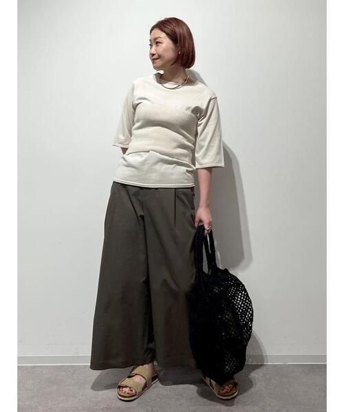 human woman（ヒューマンウーマン）の「【Ｇｇ】SANS ARCIDET バッグ（かごバッグ・レディース・ブラック・ﾌﾘ-）」の2枚目の写真
