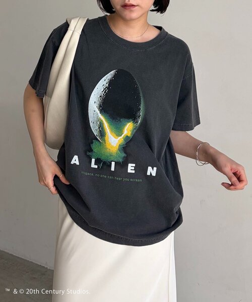 CAPRICIEUX LE'MAGE(カプリシューレマージュ)の「〈GOOD ROCK SPEED〉ALIEN / Tシャツ(Tシャツ/カットソー・レディース・ブラック・FREE)」の1枚目の写真
