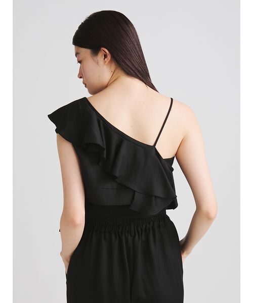 MIESROHE(ミースロエ)の「【洗える】ラッフルビスチェトップス(その他トップス・レディース・ベージュ/ブラック/カーキ・F)」の12枚目の写真