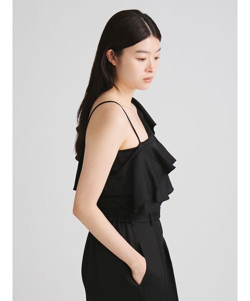 MIESROHE(ミースロエ)の「【洗える】ラッフルビスチェトップス(その他トップス・レディース・ベージュ/ブラック/カーキ・F)」の13枚目の写真
