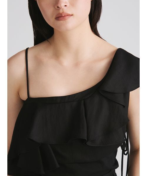 MIESROHE(ミースロエ)の「【洗える】ラッフルビスチェトップス(その他トップス・レディース・ベージュ/ブラック/カーキ・F)」の14枚目の写真