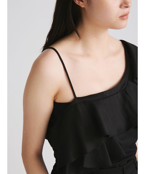 MIESROHE(ミースロエ)の「【洗える】ラッフルビスチェトップス(その他トップス・レディース・ベージュ/ブラック/カーキ・F)」の16枚目の写真