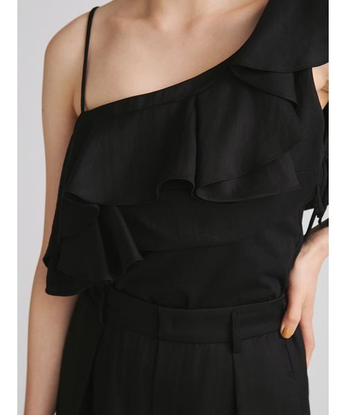 MIESROHE(ミースロエ)の「【洗える】ラッフルビスチェトップス(その他トップス・レディース・ベージュ/ブラック/カーキ・F)」の17枚目の写真