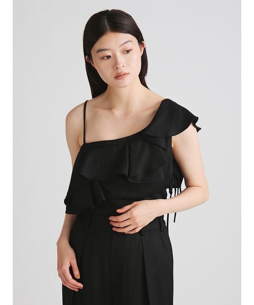 MIESROHE(ミースロエ)の「【洗える】ラッフルビスチェトップス(その他トップス・レディース・ベージュ/ブラック/カーキ・F)」の18枚目の写真