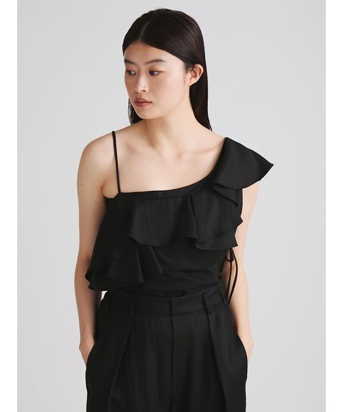 MIESROHE(ミースロエ)の「【洗える】ラッフルビスチェトップス(その他トップス・レディース・ベージュ/ブラック/カーキ・F)」の19枚目の写真