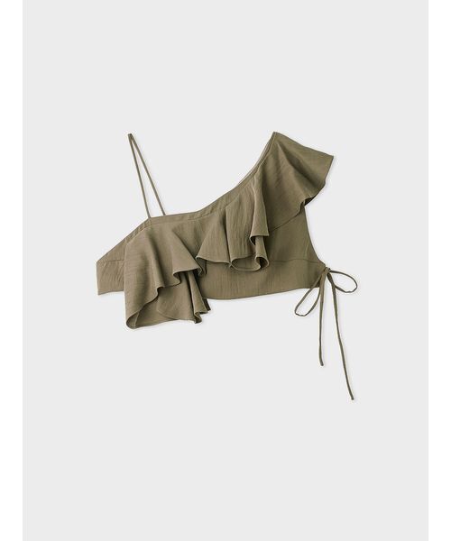MIESROHE(ミースロエ)の「【洗える】ラッフルビスチェトップス(その他トップス・レディース・ベージュ/ブラック/カーキ・F)」の22枚目の写真