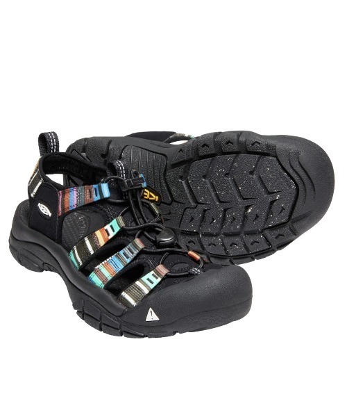 KEEN（キーン）の「キーン KEEN NEWPORT H2（サンダル・レディース・ブラック×レッド・23.0cm/23.5cm/24.0cm/24.5cm/25.0cm）」の3枚目の写真