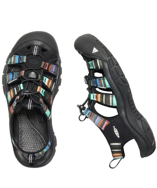 KEEN（キーン）の「キーン KEEN NEWPORT H2（サンダル・レディース・ブラック×レッド・23.0cm/23.5cm/24.0cm/24.5cm/25.0cm）」の4枚目の写真