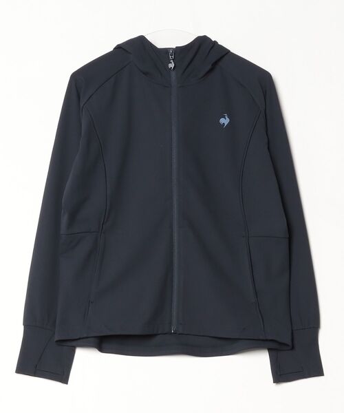 le coq sportif（ルコックスポルティフ）の「ピーチスキンニットUVカットジャケット（その他アウター・レディース・ネイビー/ピンク/グリーン・XL/M/L/S）」の2枚目の写真