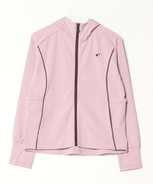 le coq sportif（ルコックスポルティフ）の「ピーチスキンニットUVカットジャケット（その他アウター・レディース・ネイビー/ピンク/グリーン・XL/M/L/S）」の3枚目の写真
