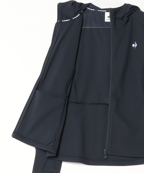 le coq sportif（ルコックスポルティフ）の「ピーチスキンニットUVカットジャケット（その他アウター・レディース・ネイビー/ピンク/グリーン・XL/M/L/S）」の5枚目の写真