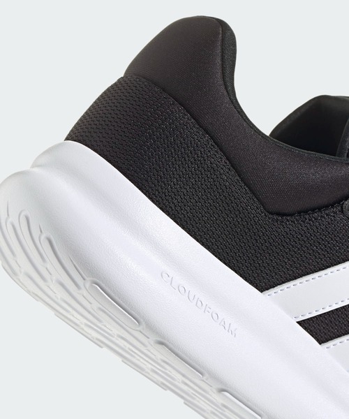 adidas(アディダス)の「ライトレーサー 4.0 / Lite Racer 4.0 / アディダス adidas(スニーカー・メンズ・ブラック×ホワイト・24.5cm/25.0cm/25.5cm/26.0cm/26.5cm/27.0cm/27.5cm/28.0cm/28.5cm/29.0cm)」の7枚目の写真