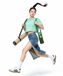 C WEAR BY THE GENIUS（シーウェアバイザジーニアス）の「オーバーサイズクロップTシャツミント（Tシャツ/カットソー）」