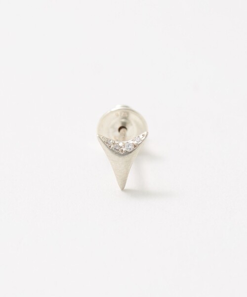 Steven Alan(スティーブンアラン)の「<Branch>MINI TOOTH MOTIF STUD EARRING/シングルピアス(ピアス(片耳用)・レディース・シルバー・FREE)」の1枚目の写真