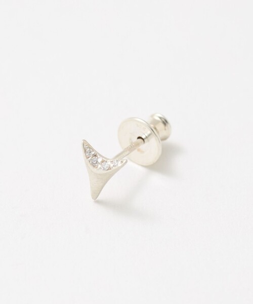 Steven Alan(スティーブンアラン)の「<Branch>MINI TOOTH MOTIF STUD EARRING/シングルピアス(ピアス(片耳用)・レディース・シルバー・FREE)」の2枚目の写真