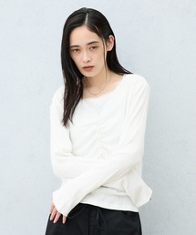 JEANASIS | アイレットレースギャザーカーディガン2P/1067543(カーディガン/ボレロ)