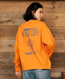 RIKKA FEMME/リッカファム 長袖 Tシャツ ロンT バックプリント グラフィック RF6F-2203