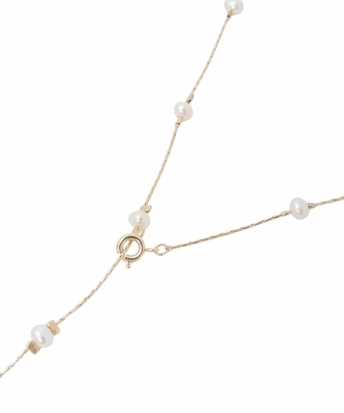 MK MICHEL KLEIN(エムケーミッシェルクラン)の「3wayフェイクパールロングネックレス(ネックレス・レディース・シルバー/ゴールド・38)」の6枚目の写真