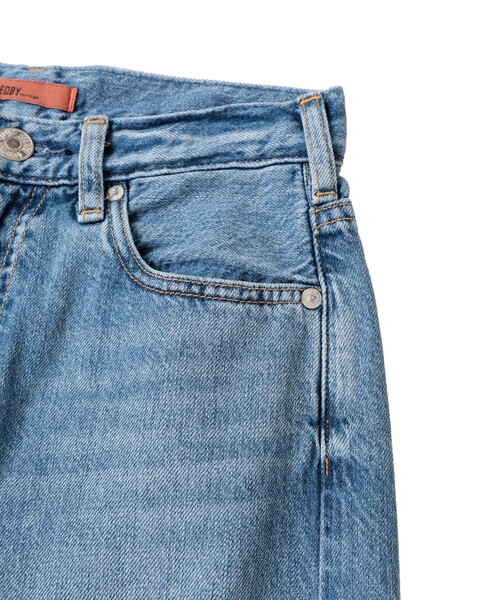 NEEDBY heritage(ニードバイヘリテージ)の「<NEEDBY heritage/ニードバイ ヘリテージ>"MILEY"デニムパンツ(デニムパンツ・レディース・ブルー系その他4・25/24/23/22)」の6枚目の写真