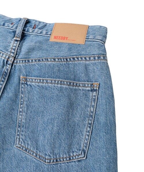 NEEDBY heritage(ニードバイヘリテージ)の「<NEEDBY heritage/ニードバイ ヘリテージ>"MILEY"デニムパンツ(デニムパンツ・レディース・ブルー系その他4・25/24/23/22)」の7枚目の写真