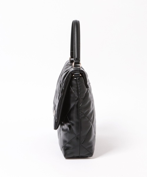 Elura（エルーラ）の「【cache cache(カシュカシュ)】キルティングワンハンドルバッグ/869767（ハンドバッグ・レディース・ブラウン系その他2/ブラック・FREE）」の11枚目の写真