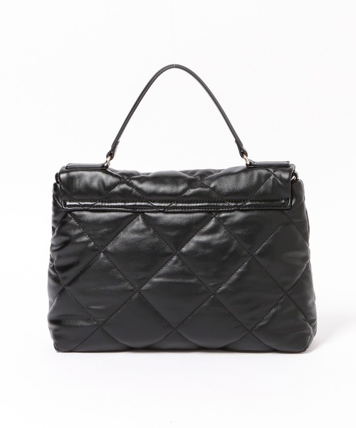 Elura（エルーラ）の「【cache cache(カシュカシュ)】キルティングワンハンドルバッグ/869767（ハンドバッグ・レディース・ブラウン系その他2/ブラック・FREE）」の12枚目の写真