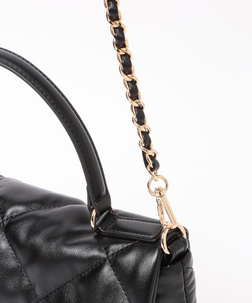 Elura（エルーラ）の「【cache cache(カシュカシュ)】キルティングワンハンドルバッグ/869767（ハンドバッグ・レディース・ブラウン系その他2/ブラック・FREE）」の17枚目の写真