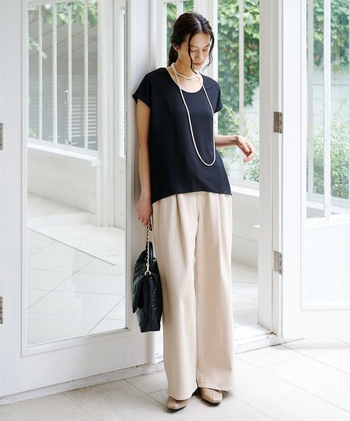 Elura（エルーラ）の「【cache cache(カシュカシュ)】キルティングワンハンドルバッグ/869767（ハンドバッグ・レディース・ブラウン系その他2/ブラック・FREE）」の4枚目の写真